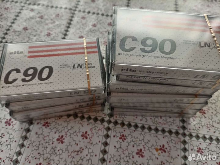 Аудиокассеты новые запечатанные, elta, германия