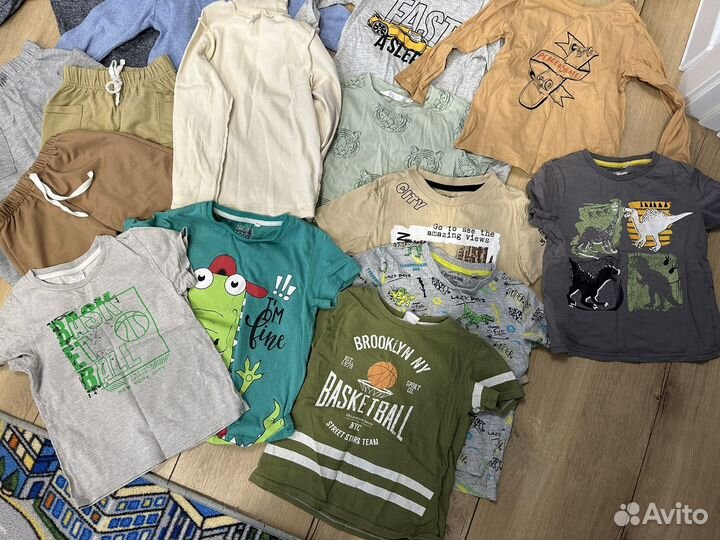 Вещи пакетом на мальчика 104 размер