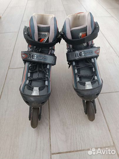 Роликовые коньки reaction abec 3