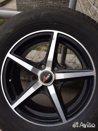 PDW 5539 на R15 5x114,3 лето Nokian 215/65 в сборе