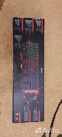 Комплект клавиатура и мышь Revenge Combo новый