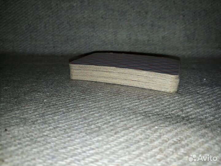 Игральные атласные карты 36 штук 1996 год