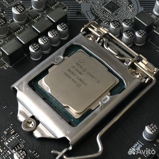 Комплект Intel Core I5 8400 + MSI H310M