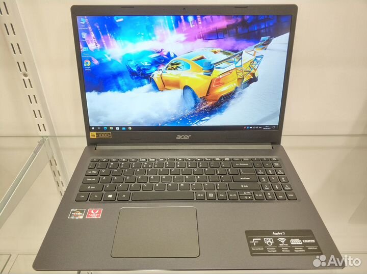 Acer A315 FHD iPS Ryzen5 12Gb 512SSD