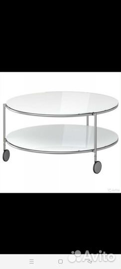 Стол журнальный стеклянный