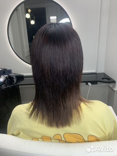 Кератиновое выпрямление волос/Ботокс/Нанопластика