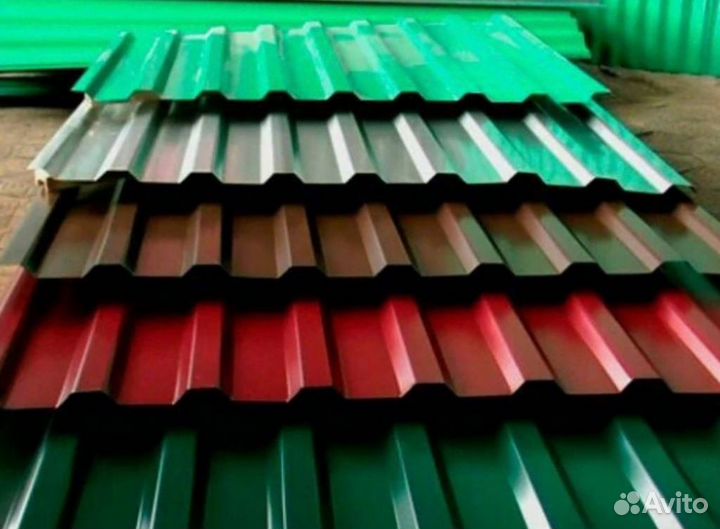 Профнастил вишня