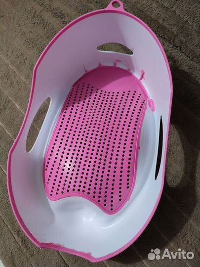 Горка для купания, матрасик, круг