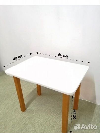 Детский столик и стульчик новый