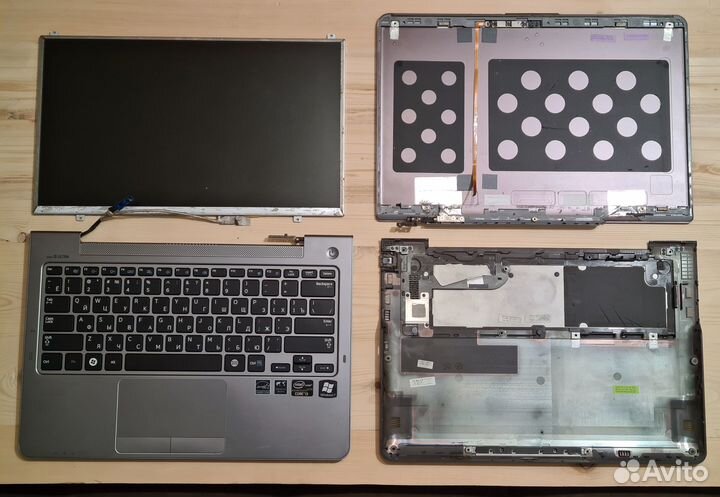 Ноутбук Ssmsung 530U разбор