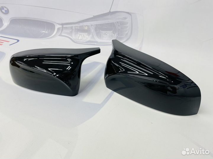 Накладки на зеркал BMW X6 E71 X5 E70 M look глянец