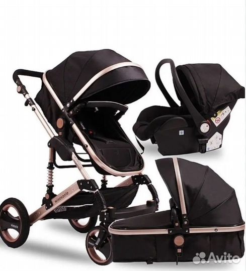 Коляска wisesonle 3 в 1