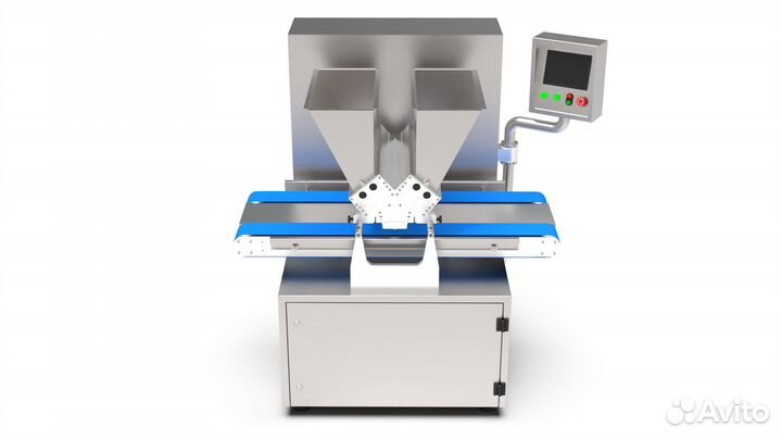 Машина тестоотсадочная двухбункерная