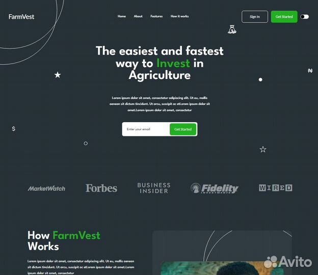 Верстка сайта