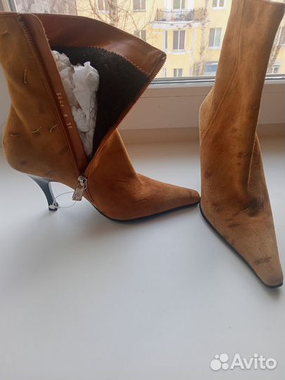 Ботильоны натуральная кожа 35 размер