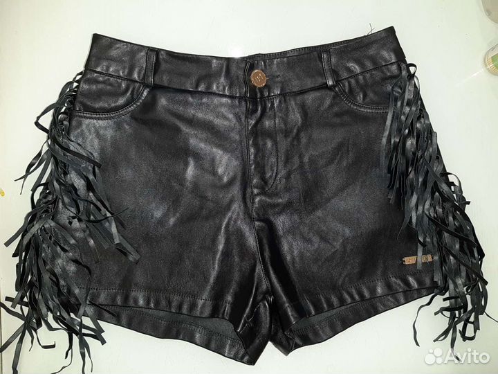 Кожаные шорты