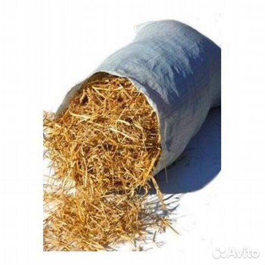 Сено в мешках