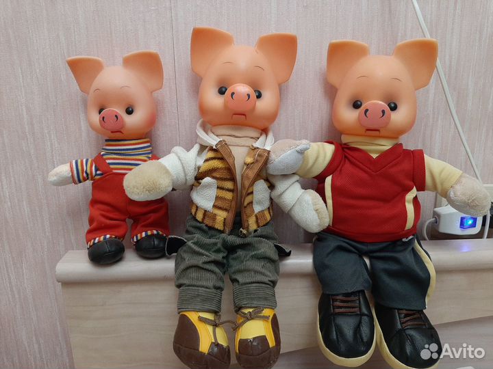 Детские игрушки хрюша ежик