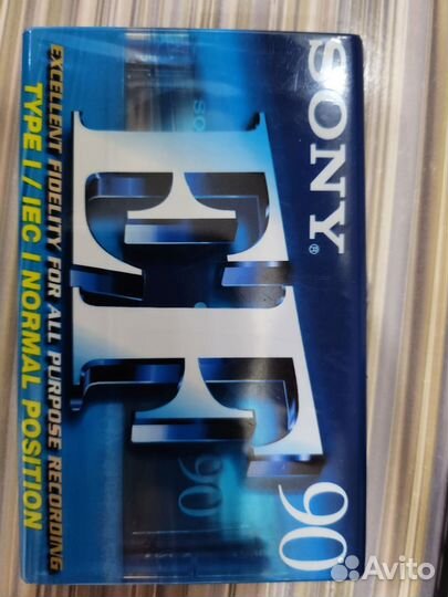 Аудиокассеты новые запечатанные