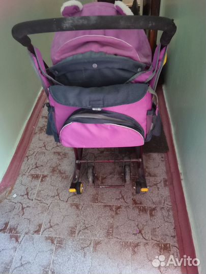 Коляска санки