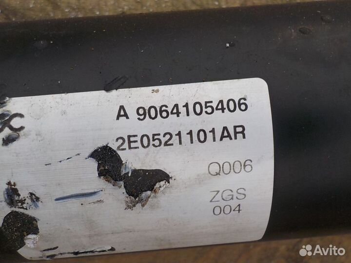 Карданный вал volkswagen Crafter 2006-2016