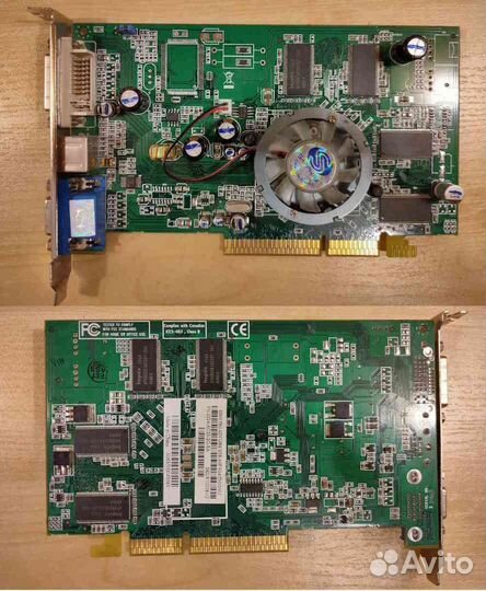 Видеокарты Radeon 9600, 9550, 1300 PRO (AGP)