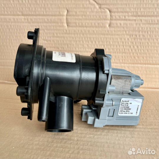 Помпа Askoll с улиткой Bosch, Siemens 144992
