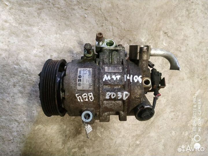 Компрессор кондиционераSeat Volkswagen 6Q0820803D