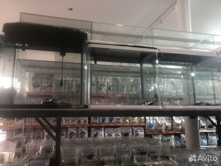 Аквариум с полным набором от литров 5 -150