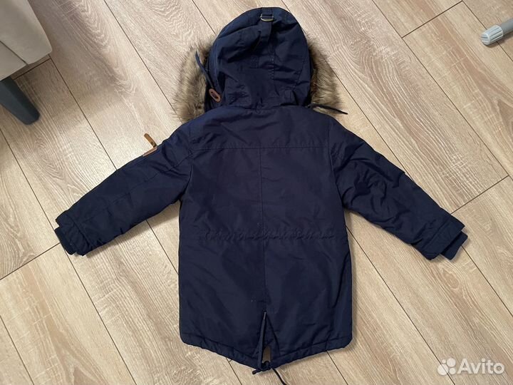 Куртка парка зимняя р.110-116
