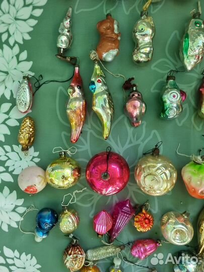 Елочные игрушки СССР. Одним лотом