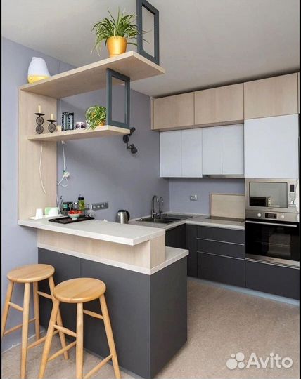 Кухня под потолок бюджетная