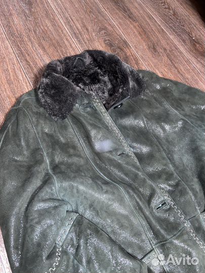 Дубленка женская зимняя натуральная 48 размер