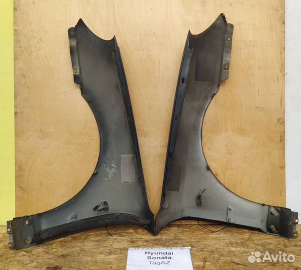 Крыло переднее Hyundai Sonata 5, 2002г