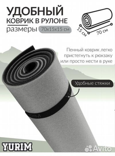 Туристический коврик,пенка