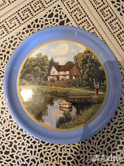 Настенная тарелка зик Конаково СССР