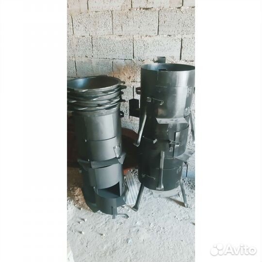 Печь казан садж мангал