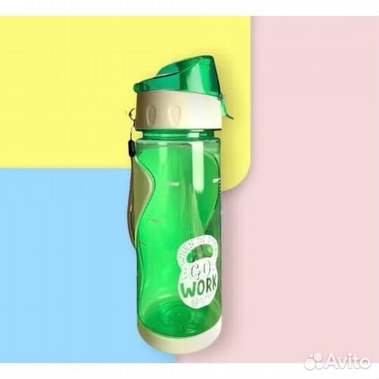 Бутылка для воды When in Doubt Go Work Out