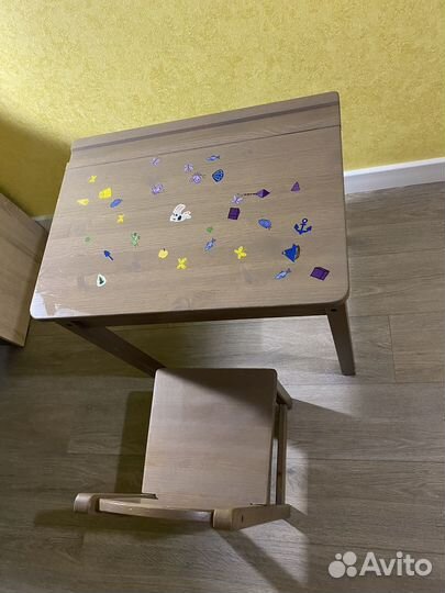 Детский стол и стул