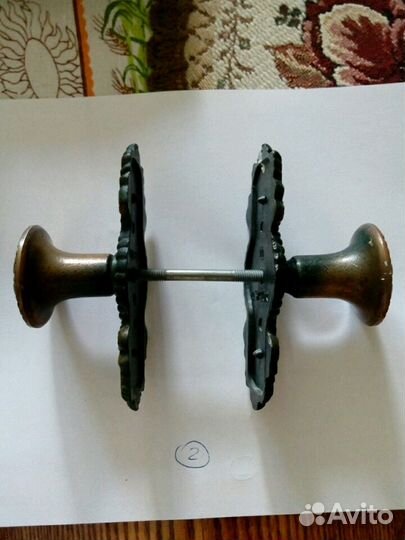 Дверные ручки(СССР) -3шт-идеал.состояние
