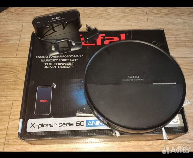 Робот пылесос Tefal X-plorer serie 60