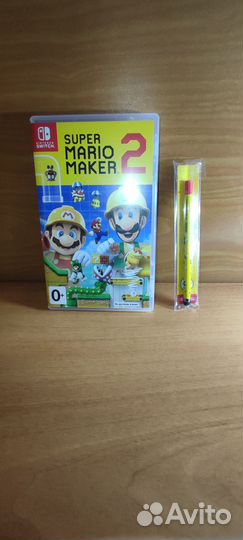 Super mario maker 2 со стилусом