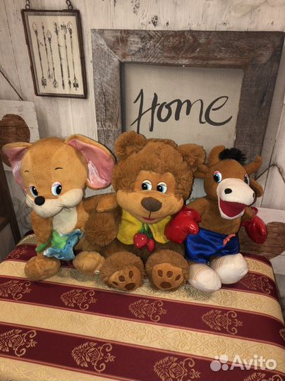 Мягкие игрушки говорящие (цена за все )