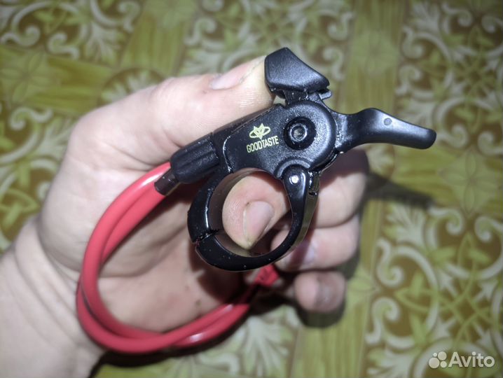 Линия блокировки вилки велосипеда