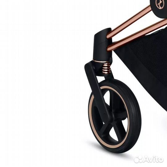 Новая коляска Cybex Priam IV 2 в 1 Rosegold