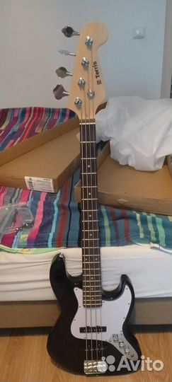 Новая бас гитара terris TJB-46 BK
