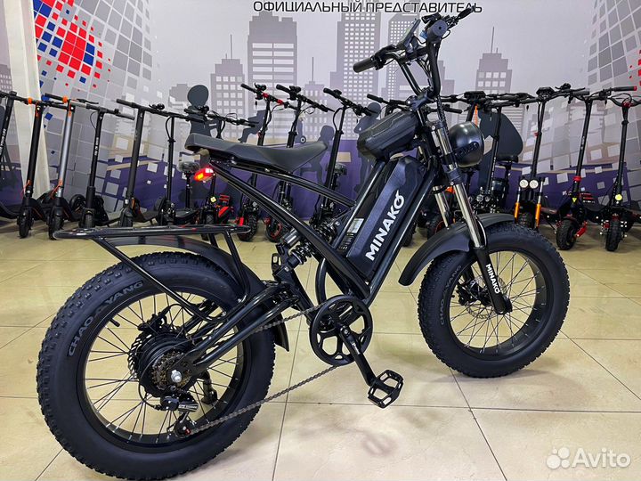 Электровелосипед электрофэтбайк
