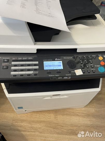 Мфу лазерное kyocera ecosys M2035dn, ч/б, A4