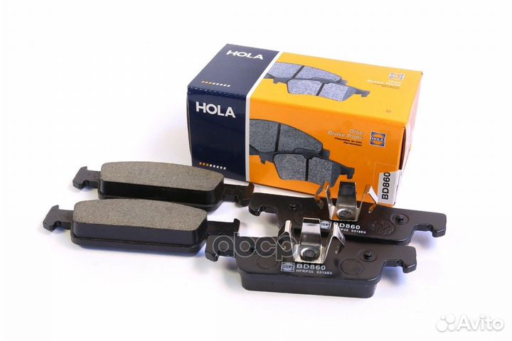 Тормозные колодки, дисковые, передние (1 компл