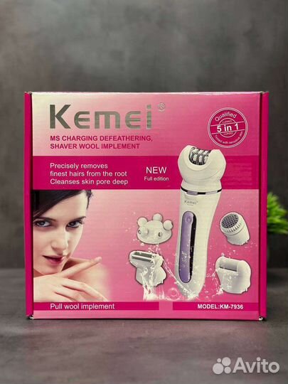 Женский эпилятор kemei-7936